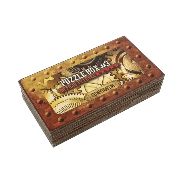 3D breinbreker puzzel Constantin Puzzle box #3 (Difficulty 5/5)